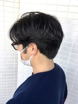 オーシャン(Ocean) ［OCEAN　Hair&Life高田徹]センターパートルーズパーマ