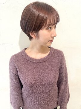 リタ(LITA) 【LITA】マッシュショート×ピンクブラウン ◇奥村