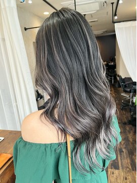 ファンド 千葉(fand) ハイライト/デザインカラー/グレージュカラー/シルキーベージュ