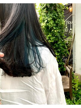 ハウスアンドヘアーワークス(House&Hair works) インナーカラー