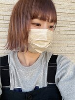 ヘアーサロン オーツー(HAIR SALON O+O) みんなに好かれる切りっぱなしBob