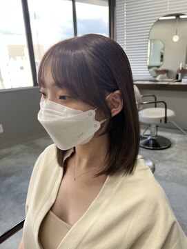 ボタン ハカタ(VOTAN hakata) 【ろみおStyle】横顔綺麗！顔周りカット☆