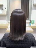 カット　艶髪エステ縮毛矯正　プラチナシステム