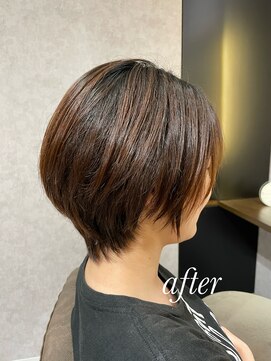 ティーリング(T ring) Tring藤田♪くせ毛さんでも！バッサリカット