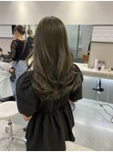 (lilley内堀)韓国ヘア×オリーブベージュ