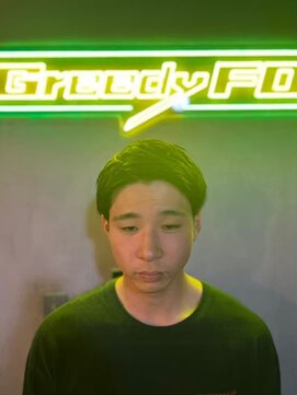 グリーディーフォックス 三軒茶屋(GreedyFOX) 波巻き/マッシュパーマ/ウルフ/ハイライト<理容室>三軒茶屋