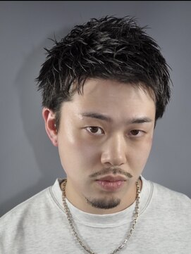 ヒロギンザバーバーショップ 大宮店(HIRO GINZA BARBER SHOP) スパイキーショートスタイル