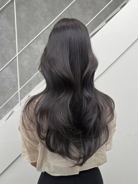 ノイズオオサカ 梅田店(NOISM OSAKA) アッシュグレーレイヤーカットアッシュ20代30代40代韓国ヘア艶髪