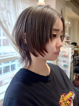 ラボヌールヘアーリアン 川越店(La Bonheur hair Lien) ハイトーンウルフ