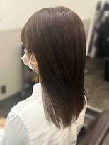 ヘアー ネイルサロン ショコラ(Hair Nail Salon) 大人可愛い20代30代40代ストレートアッシュ