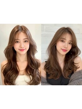 大阪梅田駅徒歩1分●カット+髪質改善カラー|￥7900[梅田/大阪駅/茶屋町/韓国/顔周り/レイヤーカット]