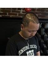 ザハーツバーバーショップ(THE HEARTS BARBERSHOP)&nbsp;line art