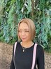 黒染め剥がし+ダブルカラーとカット+トリートメント