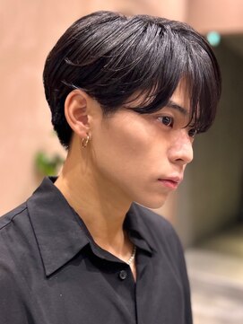 ガーデンヨコハマエスト(GARDEN YOKOHAMA est) ダークアッシュ　ワンカール　ニュアンスパーマ　ショート