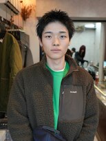 シティ 薬院(SITY.) スパイキーショート　メンズショート　ピンパーマ　薬院今泉