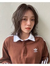 ヘアー アンド ビューティー リル(rille) 【村瀬浩司】ミディボブ