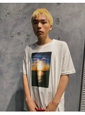 メンズハイトーンスパイキーショートベリーショート【GIA】