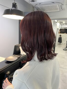 クラン 岡本(Chlan) 今春トレンドカラー！チェリーブラウン