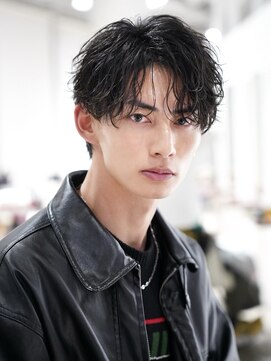 オーシャントーキョー 渋谷(OCEAN TOKYO) フェザーパーマ韓国センターパートシャドーパーママッシュ