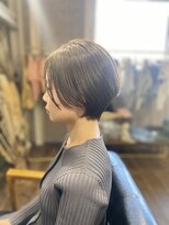 エムエーヘアースタジオ(M/A hair studio.)&nbsp;グレージュ◎大人ショート