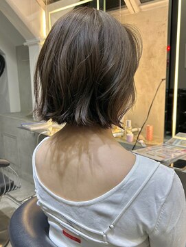 ロンド 表参道店(Lond) ゆるふわパーマボブ ダメージレスデジタルパーマ