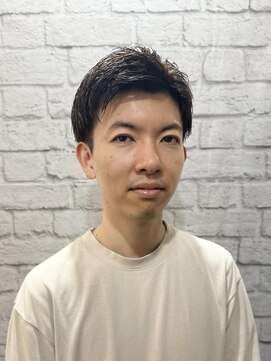 グレイスフル バーバープラチナム 六本木店(Graceful Barber platinum) ツーブロック束感ビジネスショート