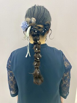 プルクラギンザ(PulchraGINZA) 華やか編みおろしスタイル