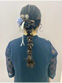 華やか編みおろしスタイル