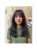高校生レイヤーカット