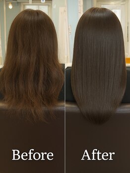 アクイール(ACCUEILLIR)の写真/年齢による髪のお悩み、くせ毛に悩む全ての方に寄り添います!