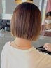 【AKARI指名】◇ボブカット+カラー+1step髪質改善トリートメント
