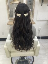 プティクローシェ バイ クオーレ(petite cloche by CUORE)&nbsp;ねじりハーフツイン