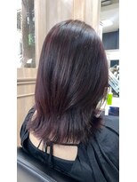 カイノ 福岡天神店(KAINO)&nbsp;ミディアム×暖色ブラウンカラー:shiori