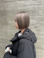 ポート バイ プライマル(port by primal)&nbsp;黒髪カタログ/クラゲヘアー/オリーブグレー/ラベンダー