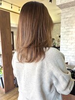 ヘアークルーズピース (hair cruise Piece)&nbsp;ナチュラルレイヤー／ブラウンカラー