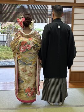 結婚式着付け