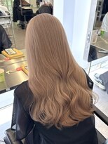 サンクプロジェクト(cinq PROJECT) 原宿韓国顔まわりミルクティーベージュマロンベージュ