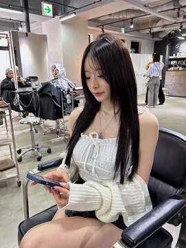 ザシェノンウメダ(THA CHAINON UMEDA) 着物ヘア/大人ガーリー/ダークアッシュ/似合わせカット/心斎橋