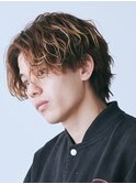 ハイライト/メッシュ/ツイストパーマ/ツーブロック/メンズ