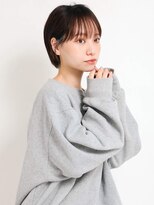 オンク 新宿(onk)&nbsp;ミディアムヘア/ショコラベージュ/ボブルフ/新宿駅