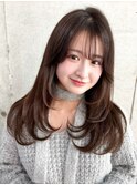 韓国顔周り/ハイレイヤーカット/ワンホンレイヤー/立川