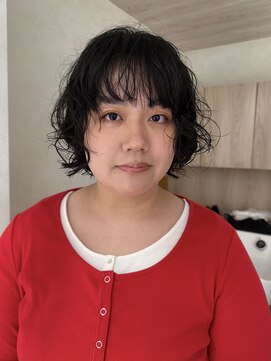 パーク(PAAQ) ボブパーマレイヤーボブスタイルデジタルパーマ