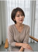 大人女性に人気のショートスタイル