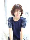 ふんわりナチュラルショートボブ♪★