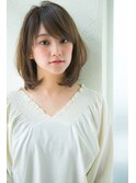 【Un ami】大人かわいい・小顔ナチュラルミディー 松井