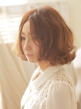 アフ(ahu) ゆるふわボブ