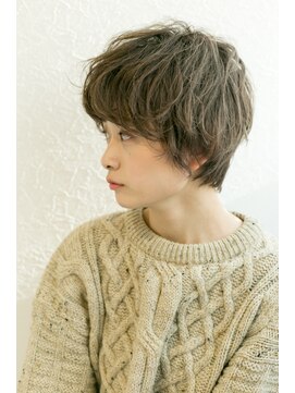 メルト 吉祥寺(melt) 【二階堂光孝】丸みショートマッシュ 大人可愛いモカベージュ