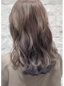 アース コアフュールボーテ 長野駅前店(EARTH coiffure beaute) インナーカラー