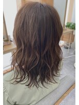 ログヘアー(Log. hair)&nbsp;ナチュラルなベージュカラー