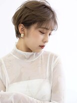 メゾンブラン アヴェダ(Maison Blanc AVEDA) 【大人の韓国風ショート】ベビーバング/セシルカット／30代40代